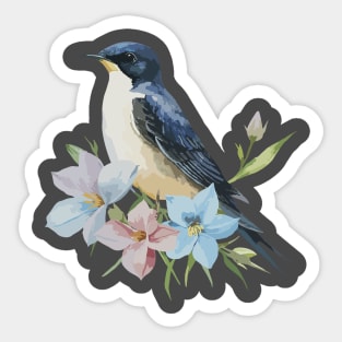 columbine flower Sticker